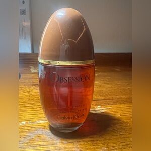 Calvin Klein Obsession Women's Eau de Parfum – Amber Brown Bottle